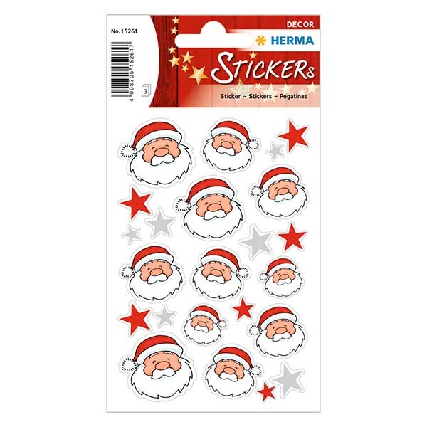 Sticker &quot;Nikolausgruss&quot; (69er Pack) Papier