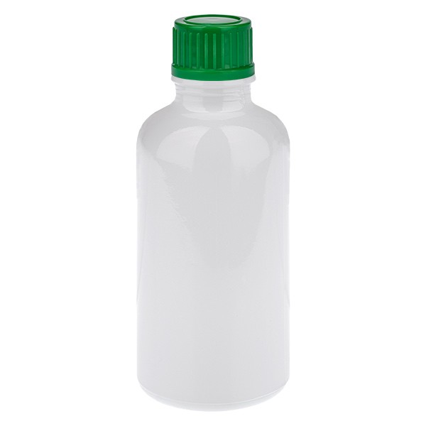 50ml Flasche 11mm SV grün STD WhiteLine UT18/50