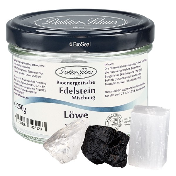 Löwe Sternzeichen Edelsteine Doktor-Klaus noWaste