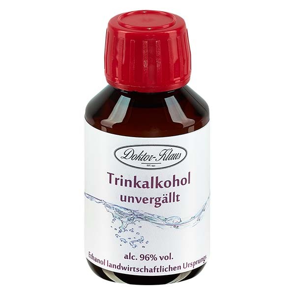 100ml Weingeist (Trinkalk.) 96.0% Doktor-Klaus