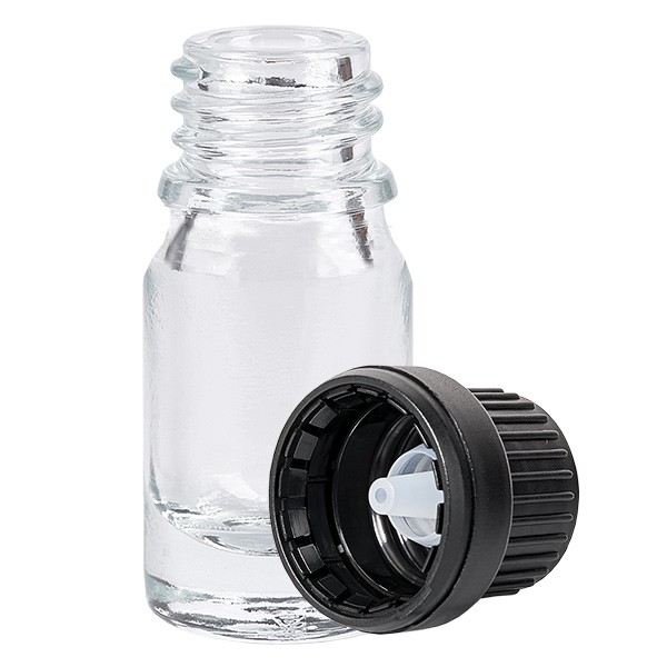 5ml Tropfflasche 2mm schwarz OV ClearLine UT18/5