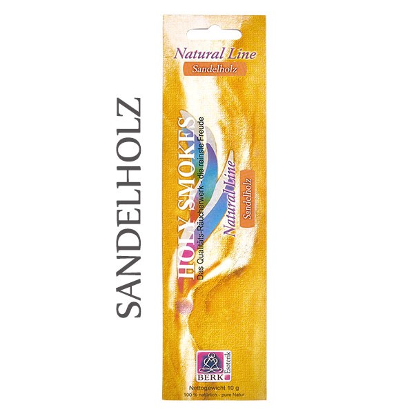 Sandelholz Räucherstäbchen Natural Line (8 Stück)