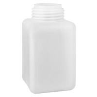 Chemikalienflasche 1000ml, Weithals aus PE-HD, naturfarbig, GL 65
