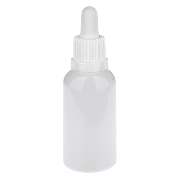 30ml Pipettenflasche weiss OV WhiteLine UT18/30