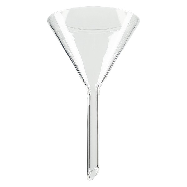 Glastrichter Ø 60mm - Kalk-Soda-Glas - 60° Winkel
