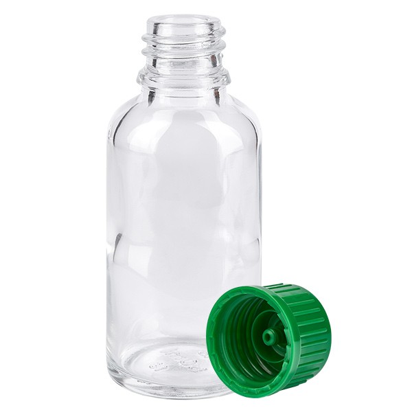 30ml Flasche 11mm SV grün STD ClearLine UT18/30
