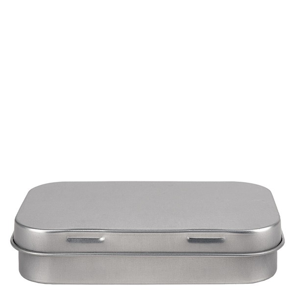 Kleine Quadratische Metalldose 96x60x20mm