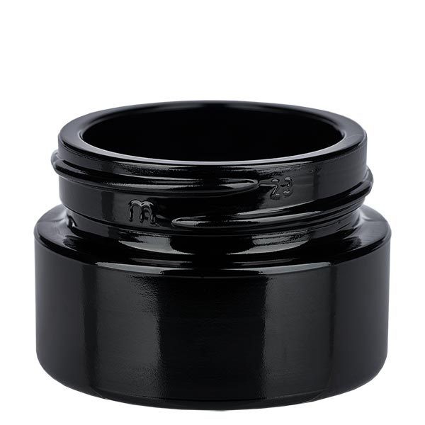 Kosmetikdose Violettglas 10ml, ohne Deckel